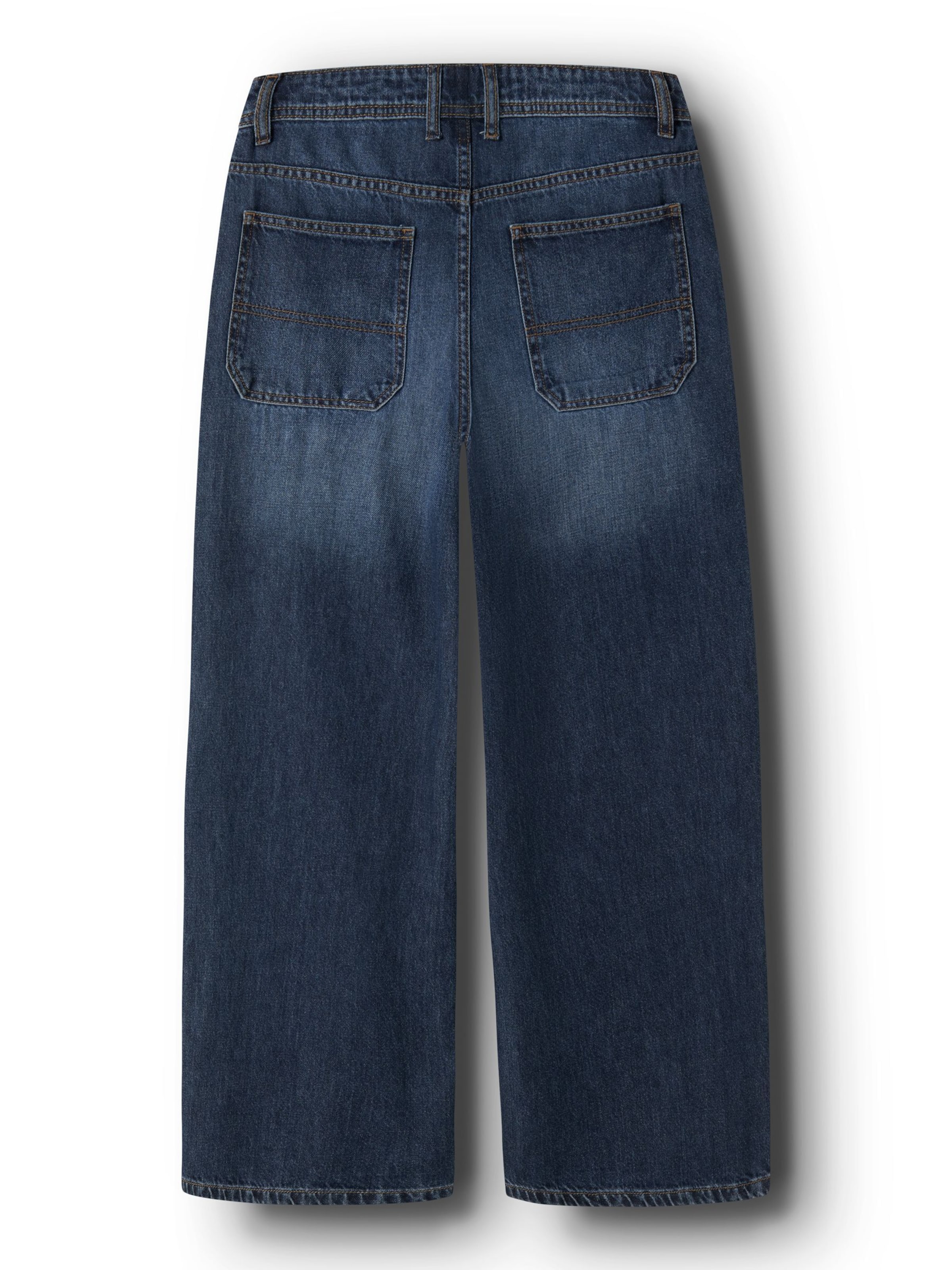 TWO SOON - Ropa ancha Vaquero en azul