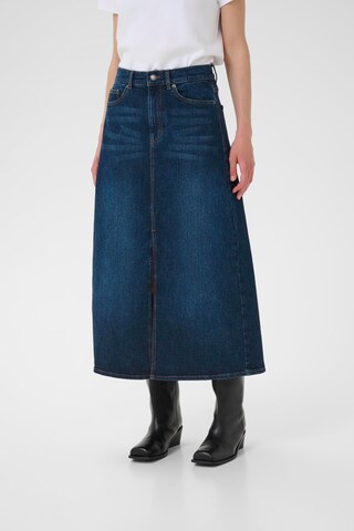 InWear Rok 'Nana' in Blauw: voorkant