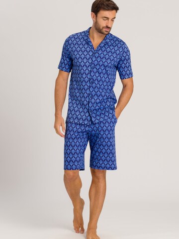 Pyjama court 'Night & Day' Hanro en bleu : devant