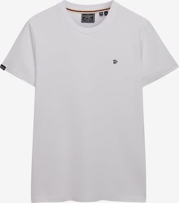 Superdry & Co T-Shirt 'Essential SD&Co' in Grau: Vorderseite