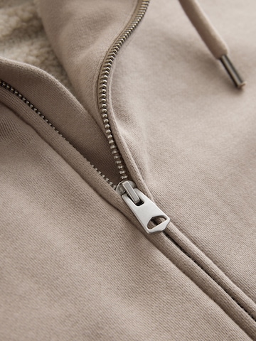 Next Sweatjakke i beige