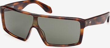 Lunettes de soleil 'originals' ADIDAS ORIGINALS en marron : devant