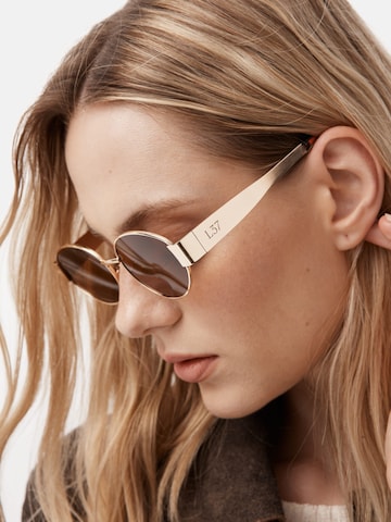 Lunettes de soleil 'IPSYLON' L37 HANDMADE SHOES en or