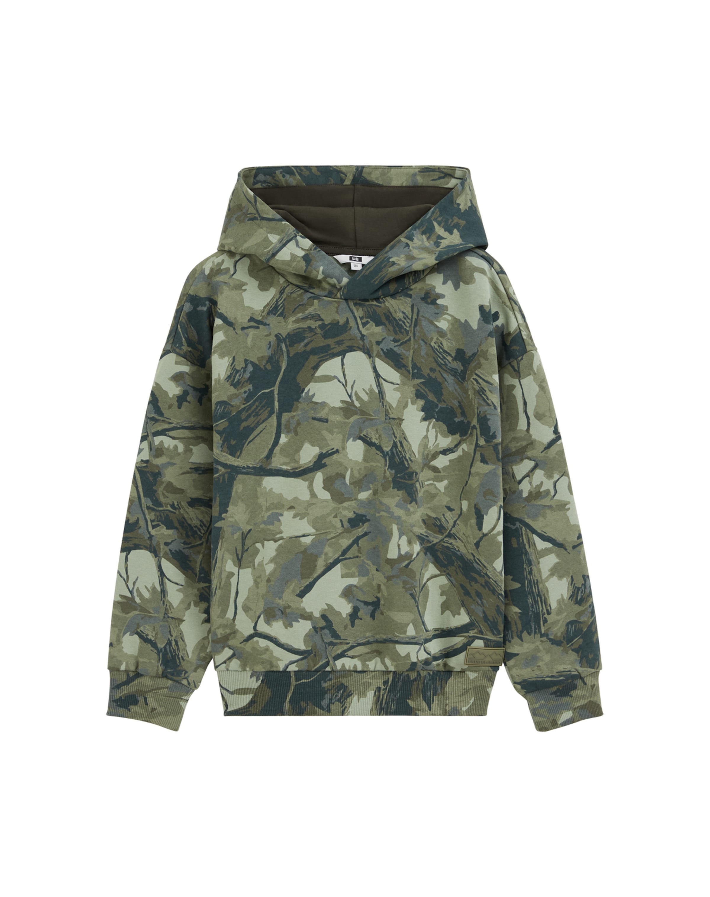 Felpa di WE Fashion in verde: frontale