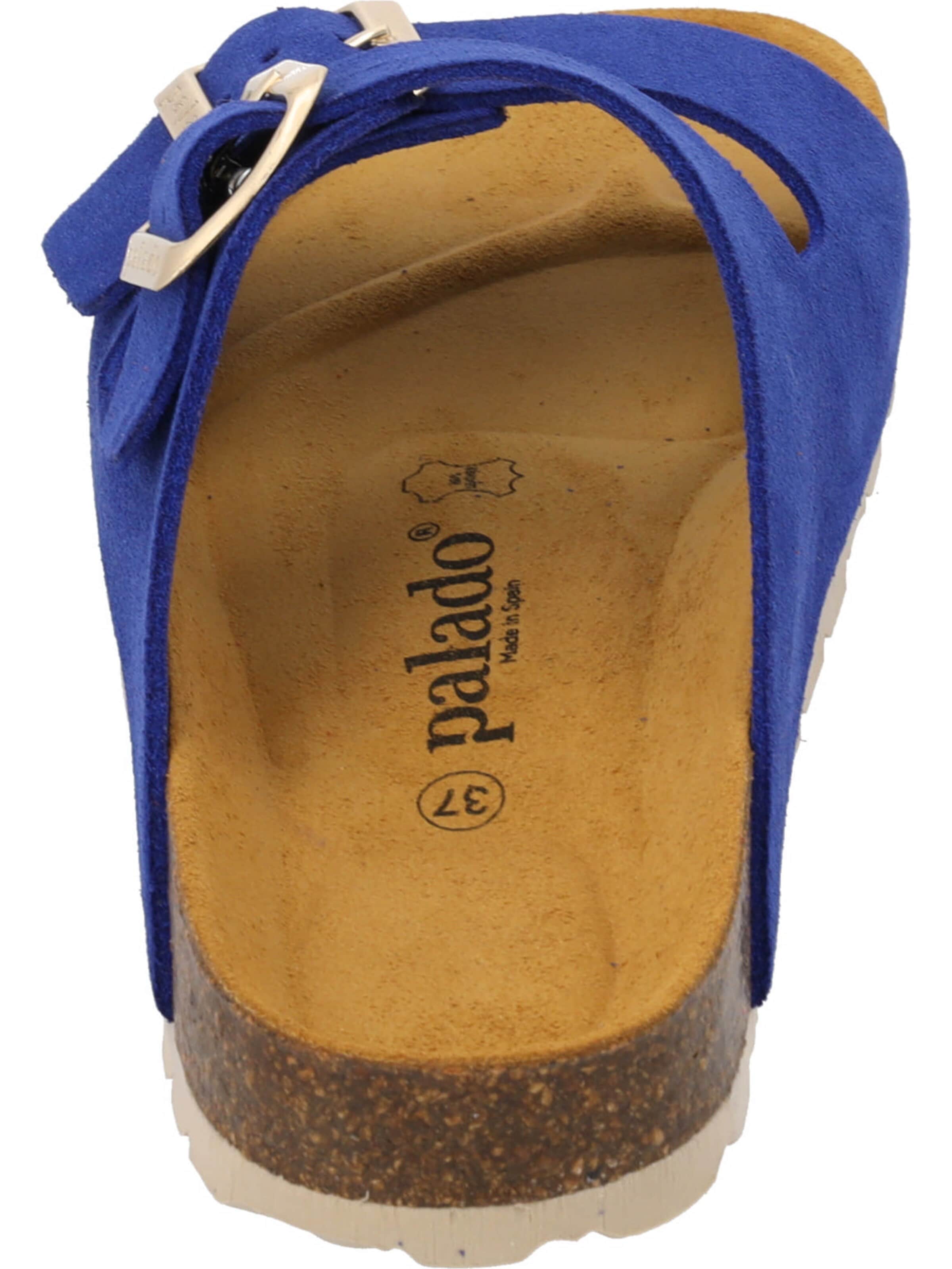 Palado Mule 'Palado Korfu Suede Premium Leather' in Blue