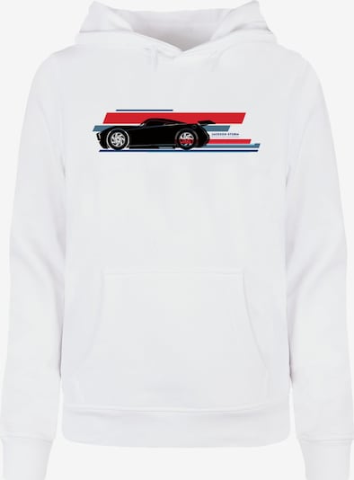 ABSOLUTE CULT Sweatshirt 'Cars - Jackson Storm' in petrol / rot / schwarz / weiß, Produktansicht