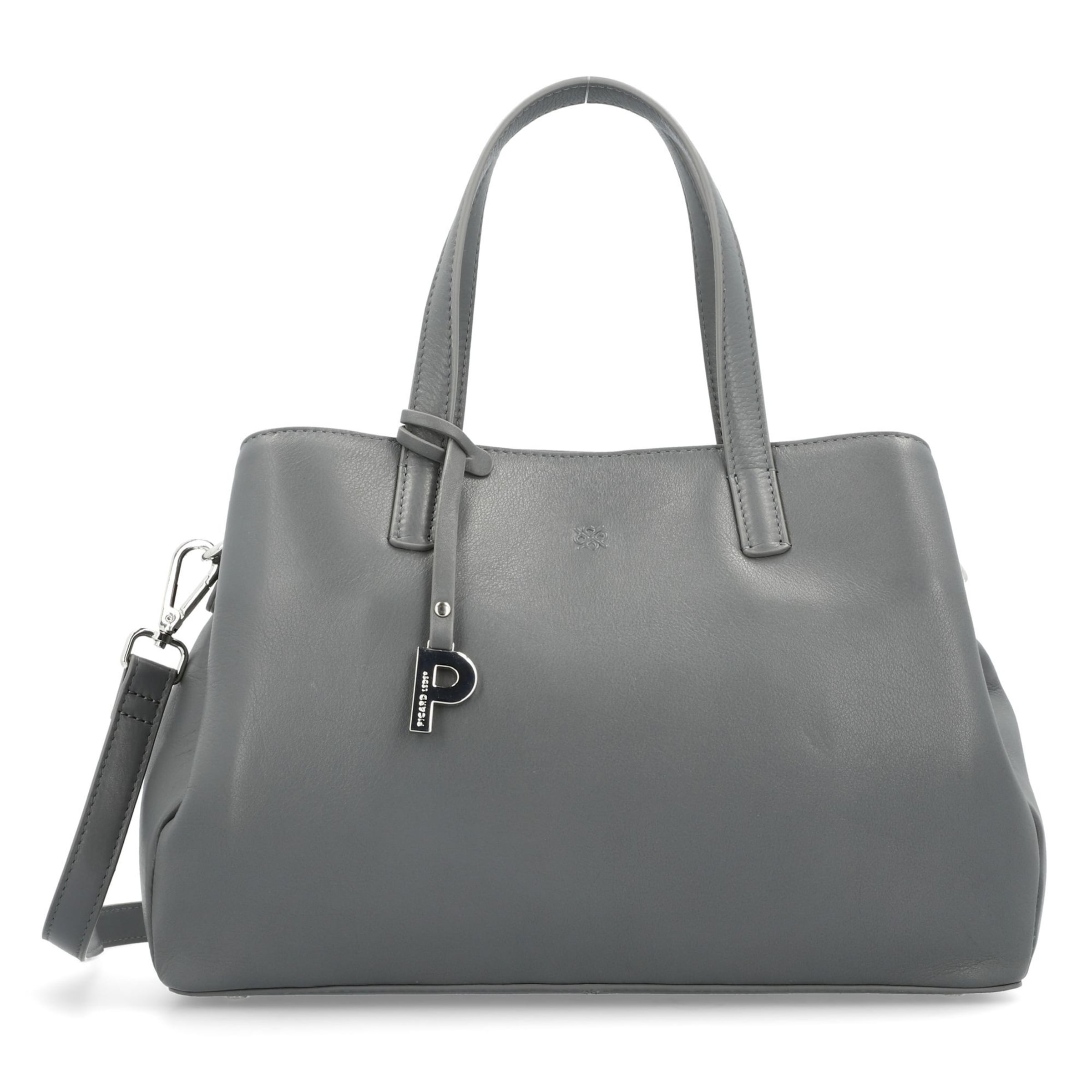 Picard Schoudertas 'Bali' in Grijs: voorkant