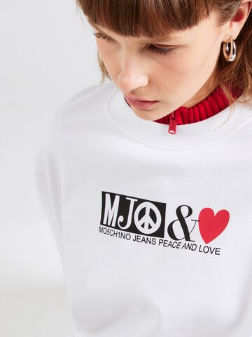 Felpa di Moschino Jeans in bianco