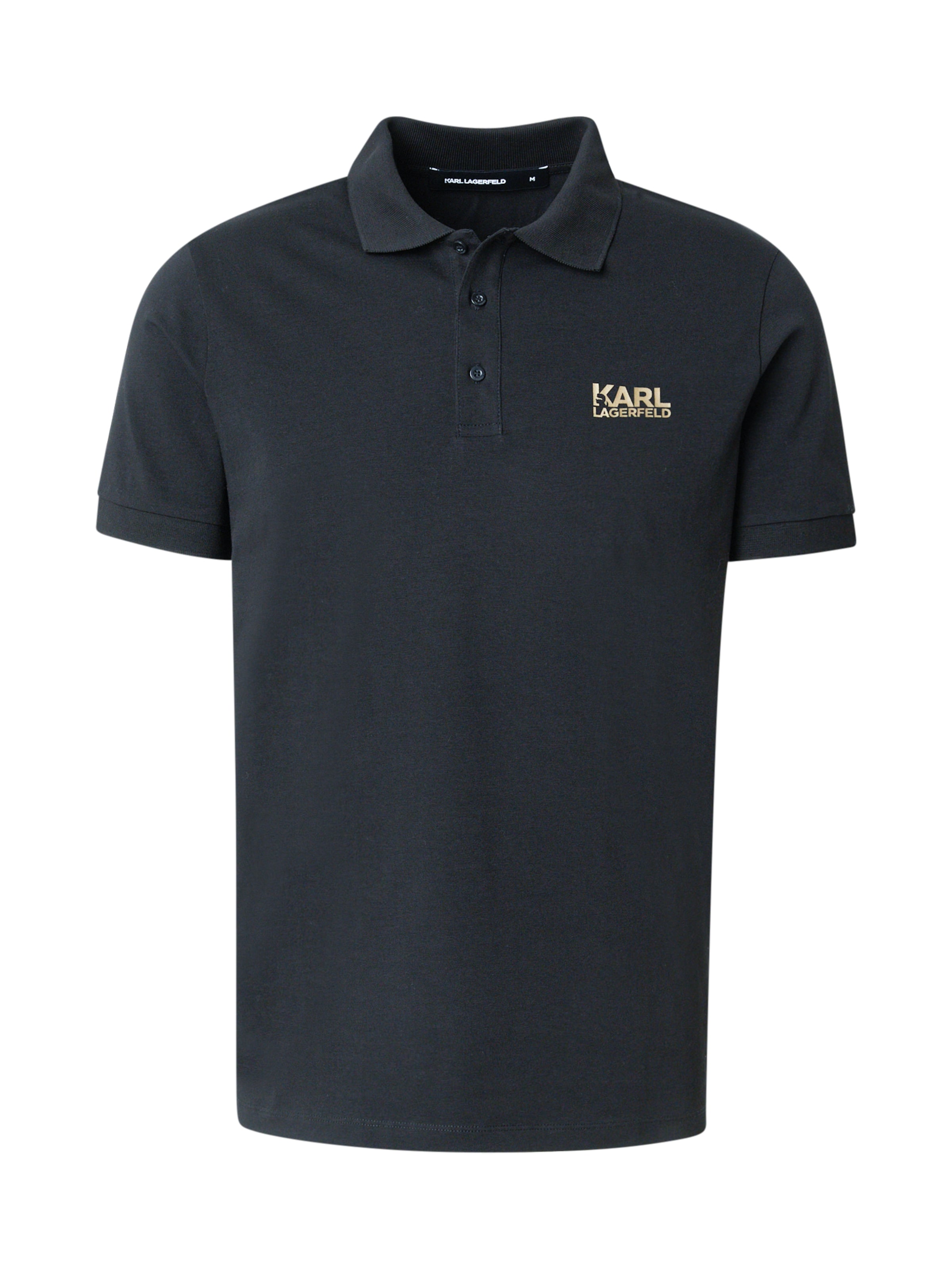 Karl Lagerfeld Póló - fekete: elől