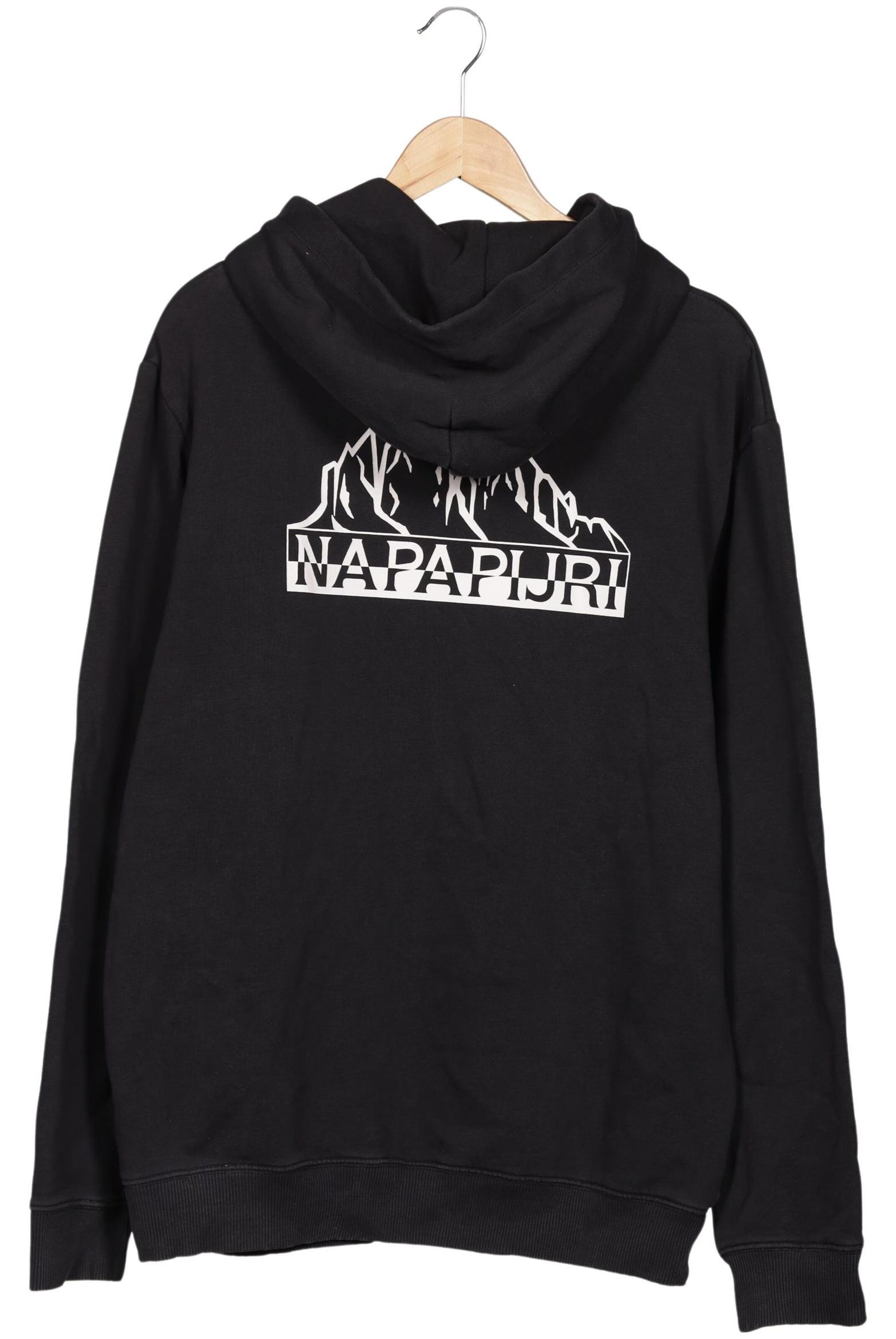NAPAPIJRI Kapuzenpullover L in Schwarz