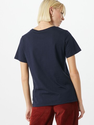 Marc O'Polo DENIM T-Shirt 'Logo Tee' in Blau