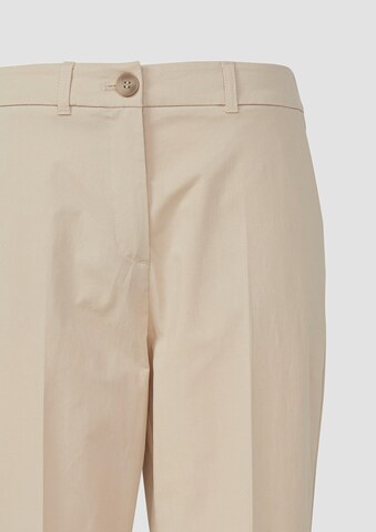s.Oliver BLACK LABEL Tapered Broek in Beige
