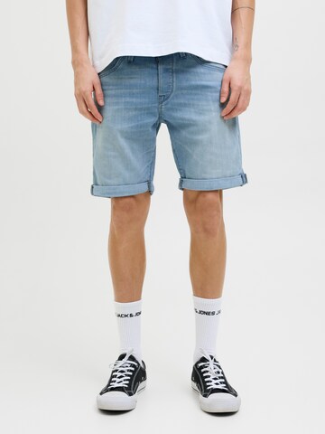 JACK & JONES Regular Jeans 'JJIRick JJFox' in Blue: front