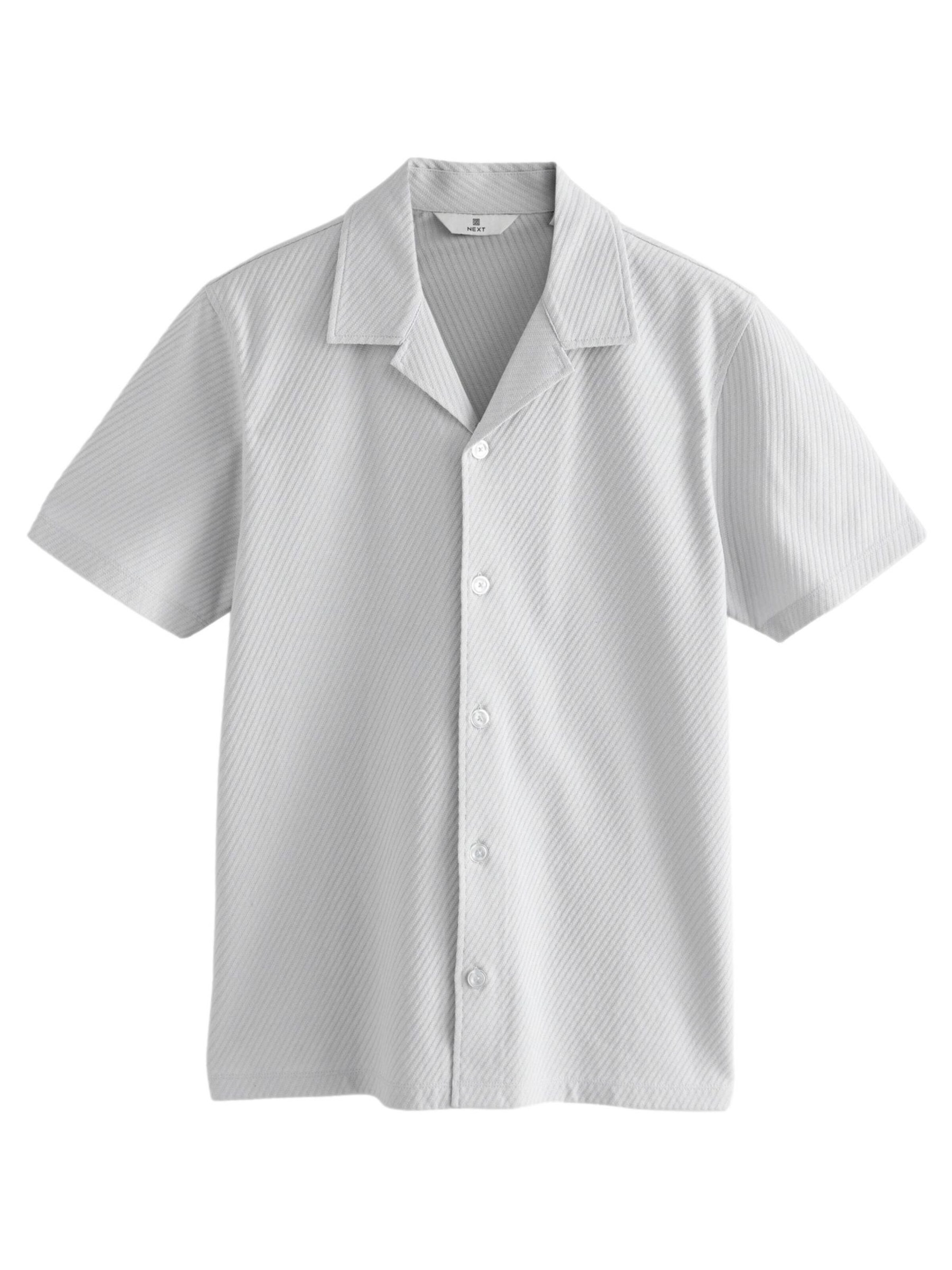 Coupe regular Chemise Next en gris : devant