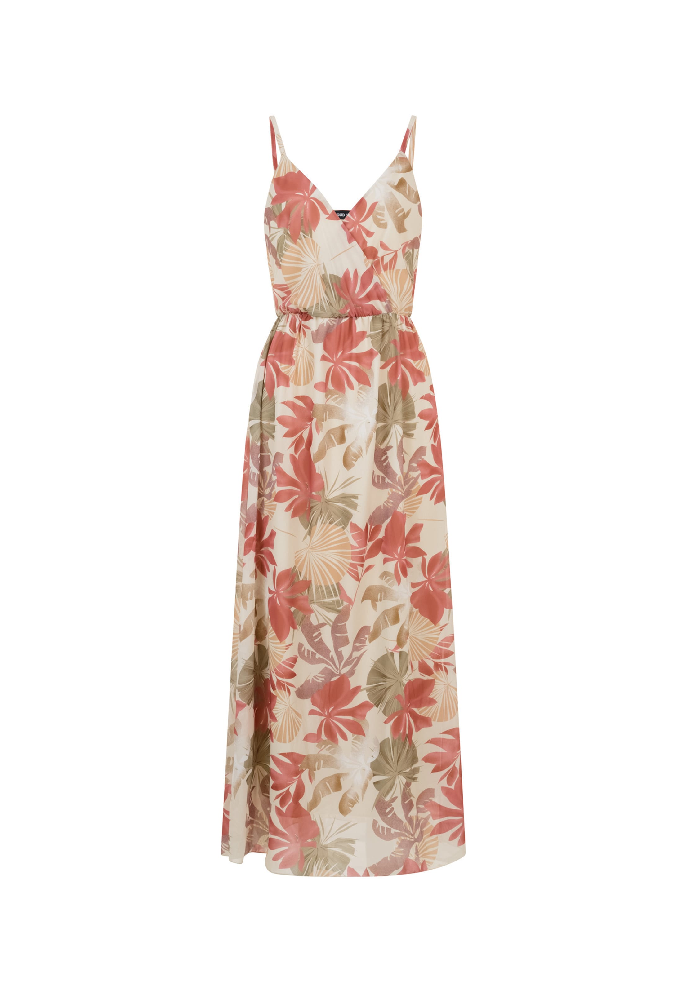 Cloud5ive Zomerjurk in Beige: voorkant