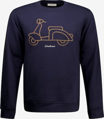 Deeluxe Sweatshirt in Blau: Vorderseite