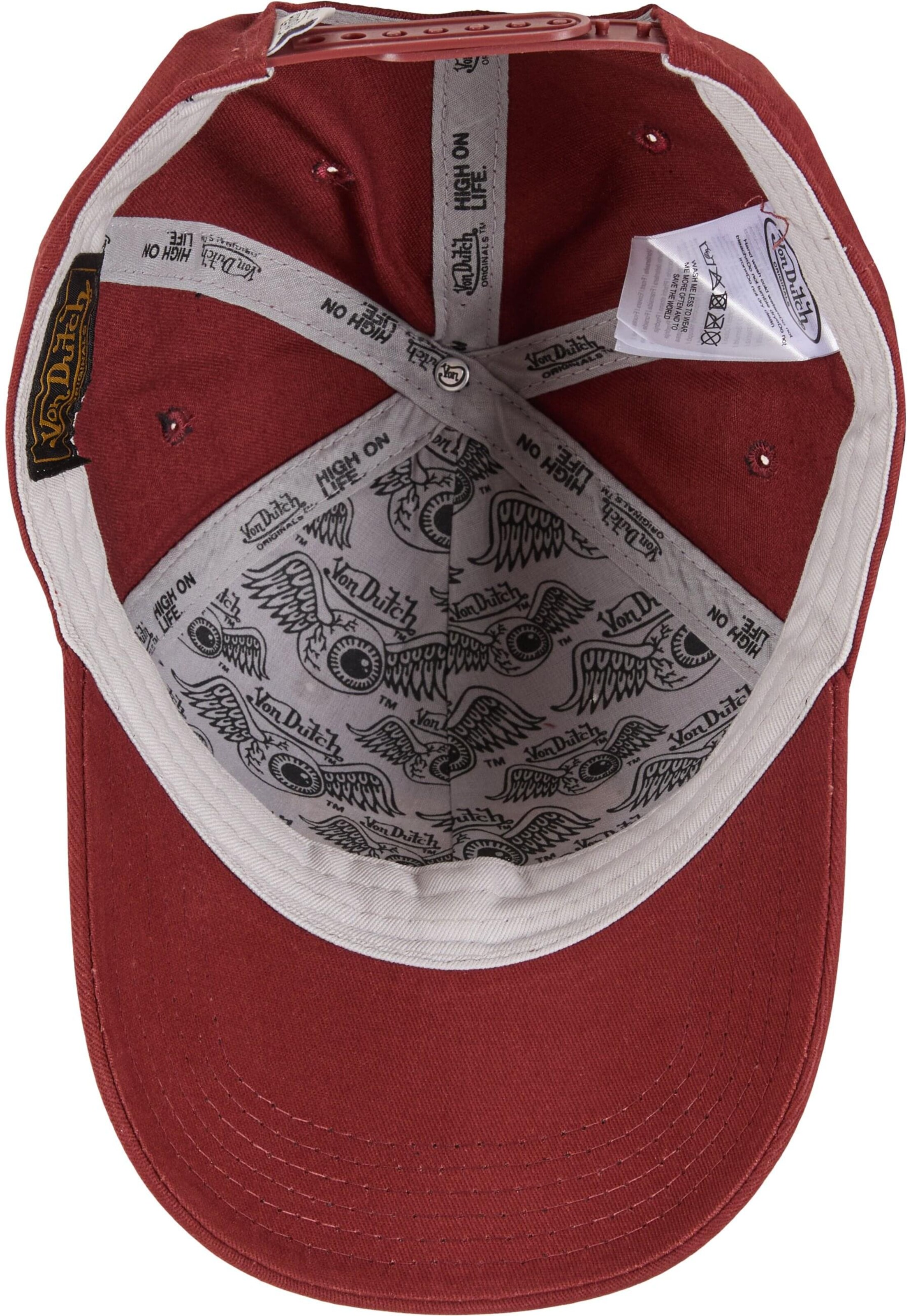 Von Dutch Originals Kšiltovka 'Db York' – červená