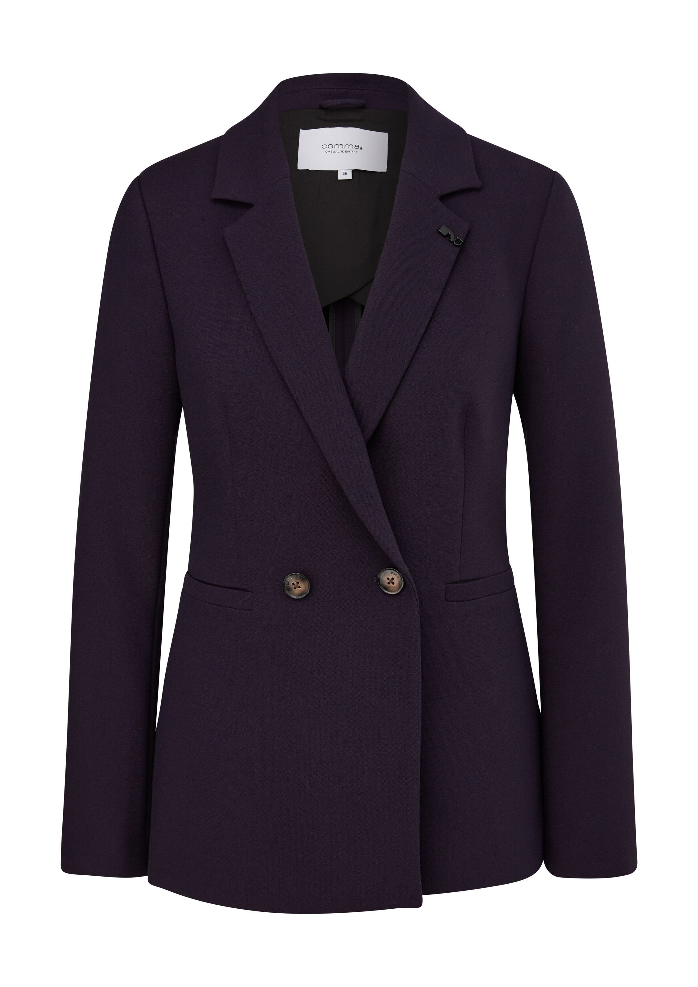 comma casual identity Blazer in Lila: Vorderseite