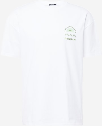 DENHAM T-Shirt in Weiß: predná strana