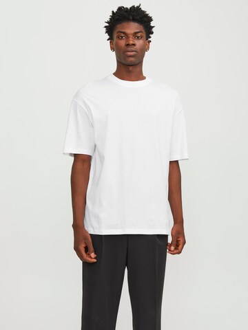 T-Shirt 'BRADLEY' JACK & JONES en blanc : devant