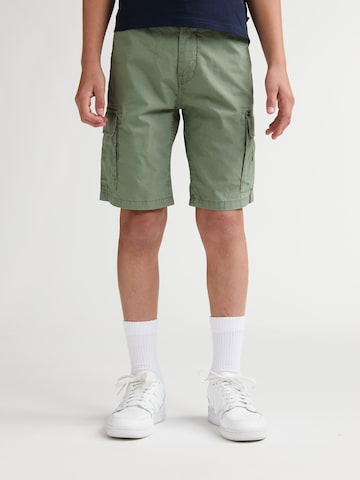 Petrol Industries Regular Trousers 'Magdalena' in Green: front