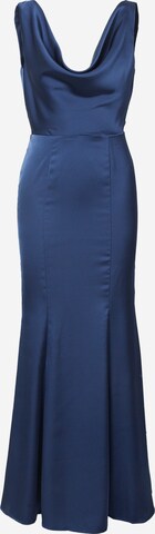 Jarlo Aftonklänning 'Laura' i blå: framsida