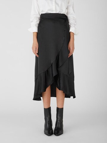 OBJECT Φούστα σε μαύρο: μπροστά