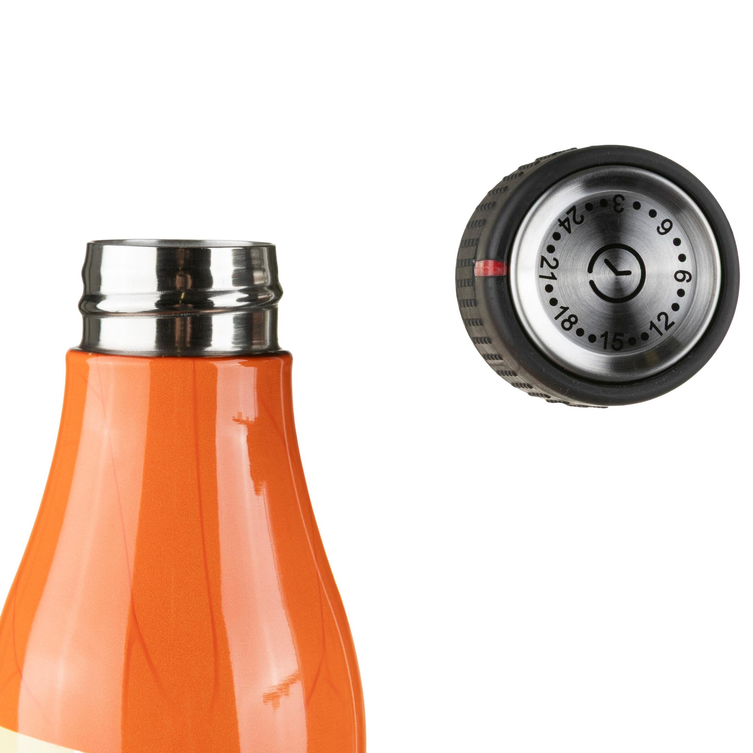 Les Artistes Drinking Bottle in Orange