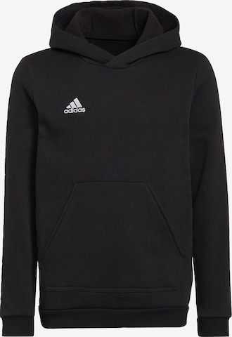 Sweat de sport 'Entrada 22 Sweat' ADIDAS PERFORMANCE en noir : devant