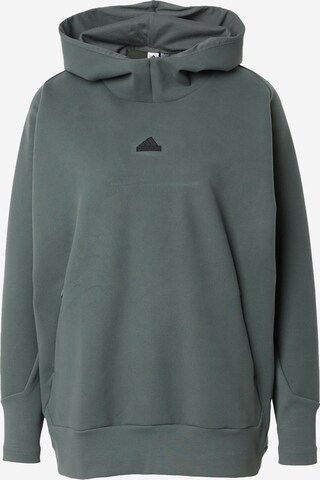 ADIDAS SPORTSWEAR Athletic Sweatshirt 'Z.N.E.' in Green: front