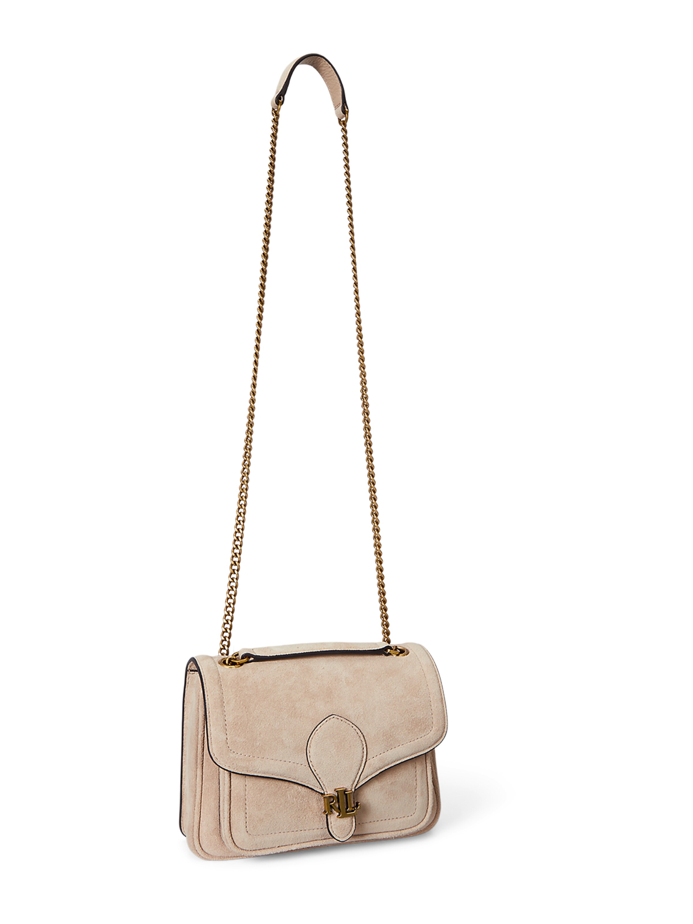 Borsa a tracolla 'BRADLEY' di Lauren Ralph Lauren in beige