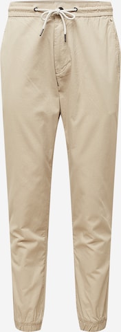 ESPRIT - Tapered Pantalón chino en beige: frente