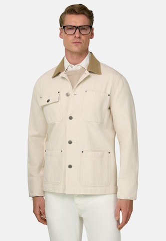 Boggi Milano Jacke in Beige: Vorderseite