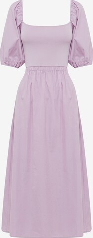 The Fated Dress 'CORBIN' in Purple: front