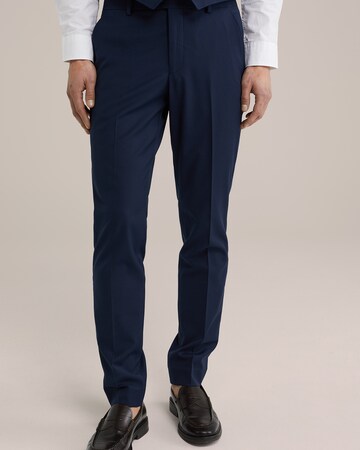WE Fashion Slimfit Housut värissä sininen: etupuoli