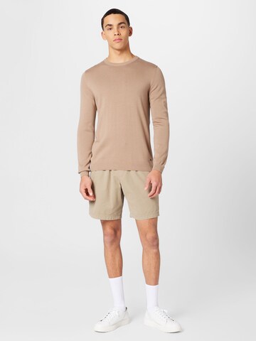 JOOP! Pullover 'Luxos' i brun