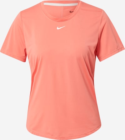 NIKE Funktionsbluse i orange / hvid, Produktvisning