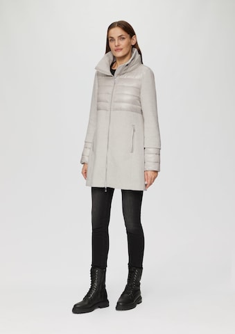 s.Oliver Between-seasons coat in Beige: front