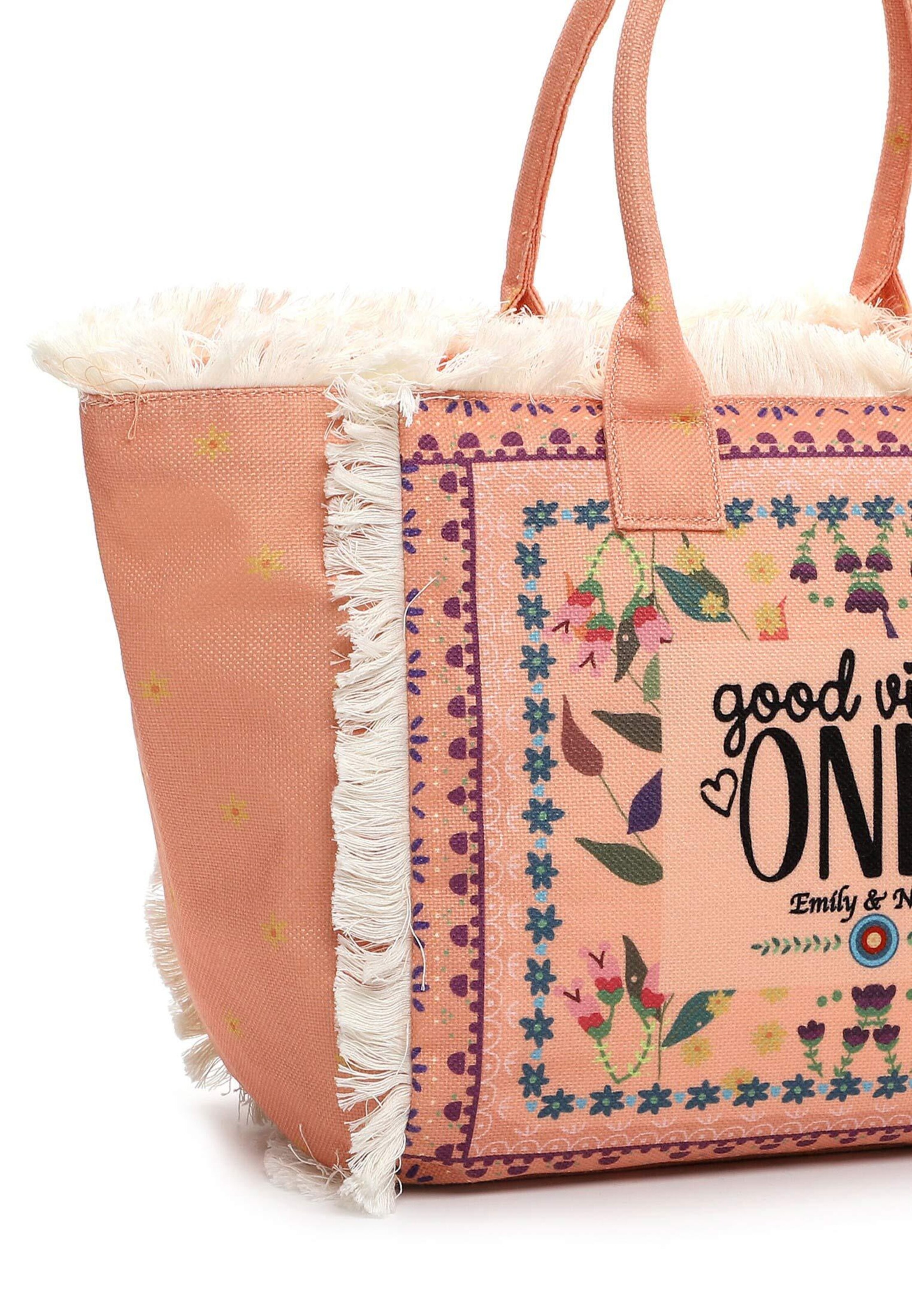 Shopper 'Elea' di Emily & Noah in arancione