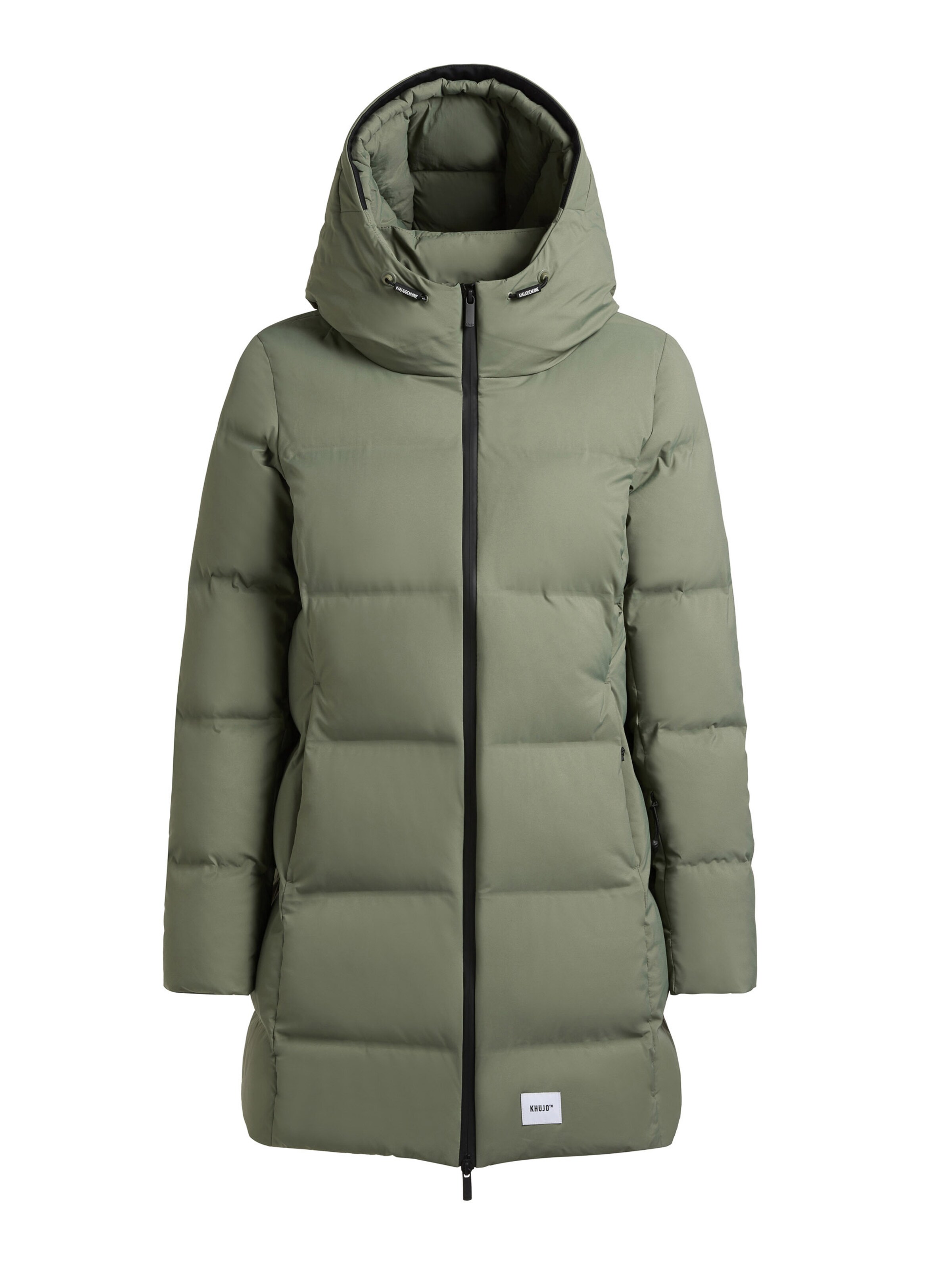 khujo Winterjas 'Tanare 5' in Groen: voorkant
