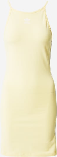 ADIDAS ORIGINALS Kleid 'Adicolor Classics Summer' in pastellgelb / weiß, Produktansicht