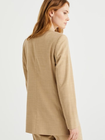 Blazer di WE Fashion in beige