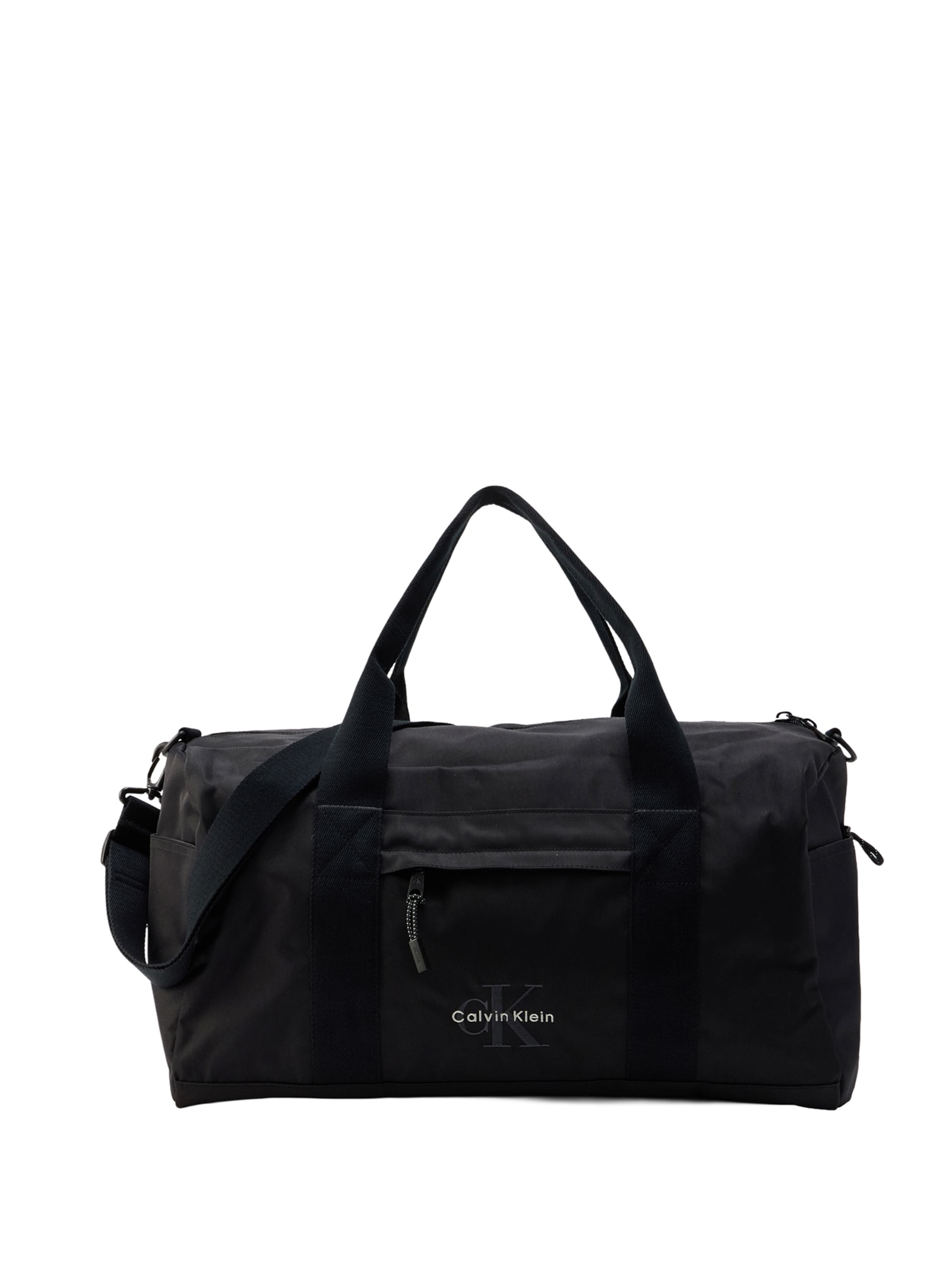 Calvin Klein Пътна чанта в черно: отпред