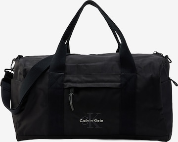 Calvin Klein Torba podróżna w kolorze czarny: przód