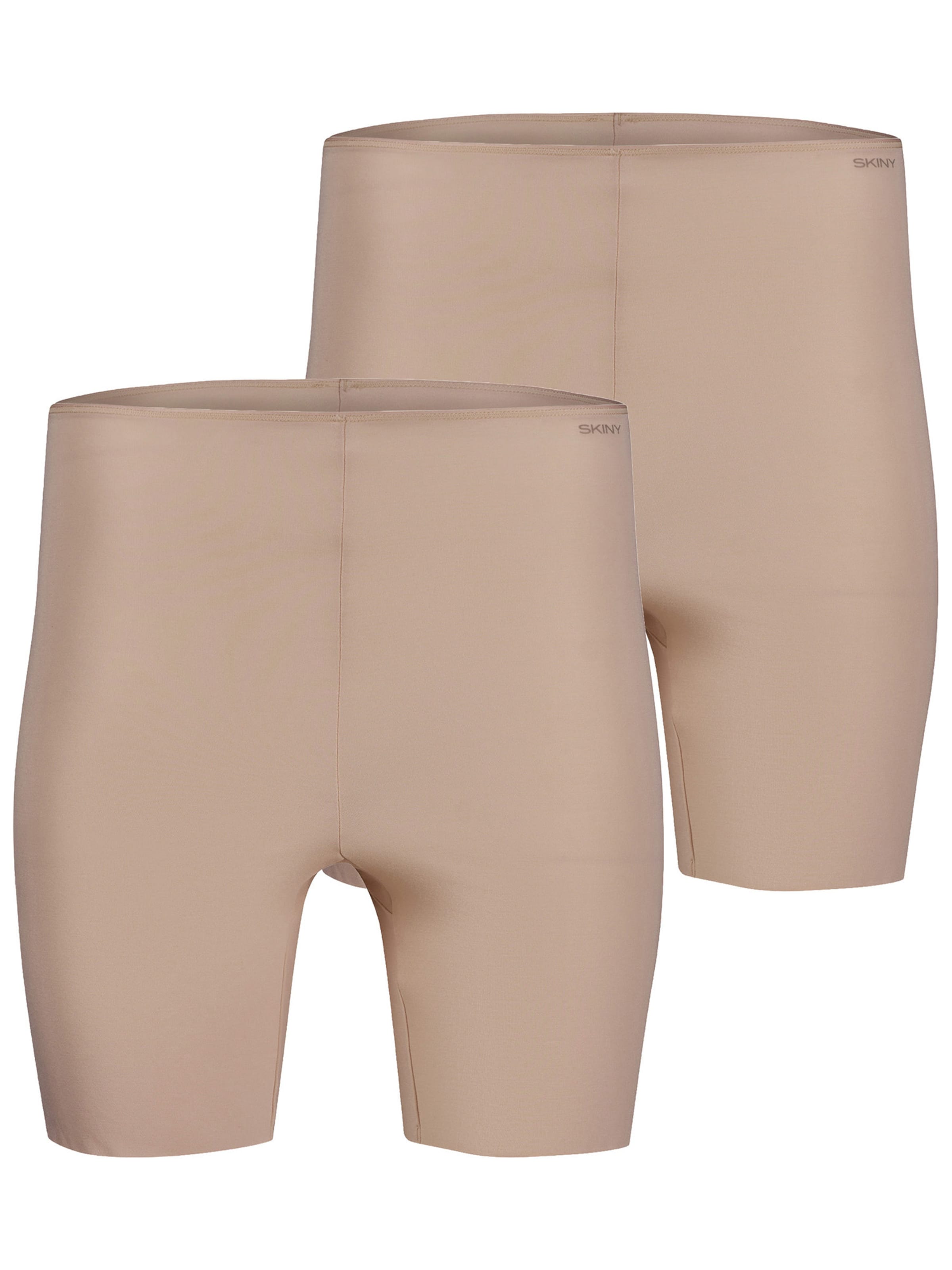 Skiny Skinny Shorts ' Modal Invisible ' in Beige: Vorderseite