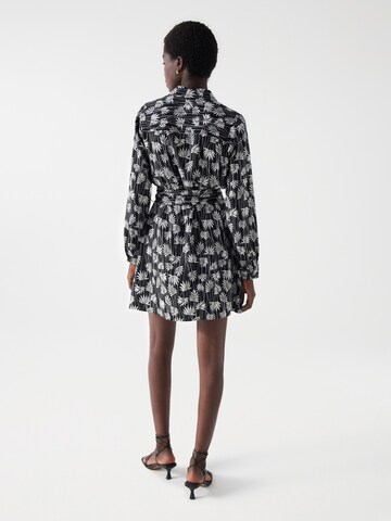 Robe-chemise Salsa Jeans en noir