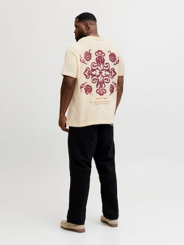 JACK & JONES Shirt in Beige