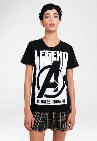 LOGOSHIRT Shirt 'Marvel - Avengers Endgame' in Mixed colors: front
