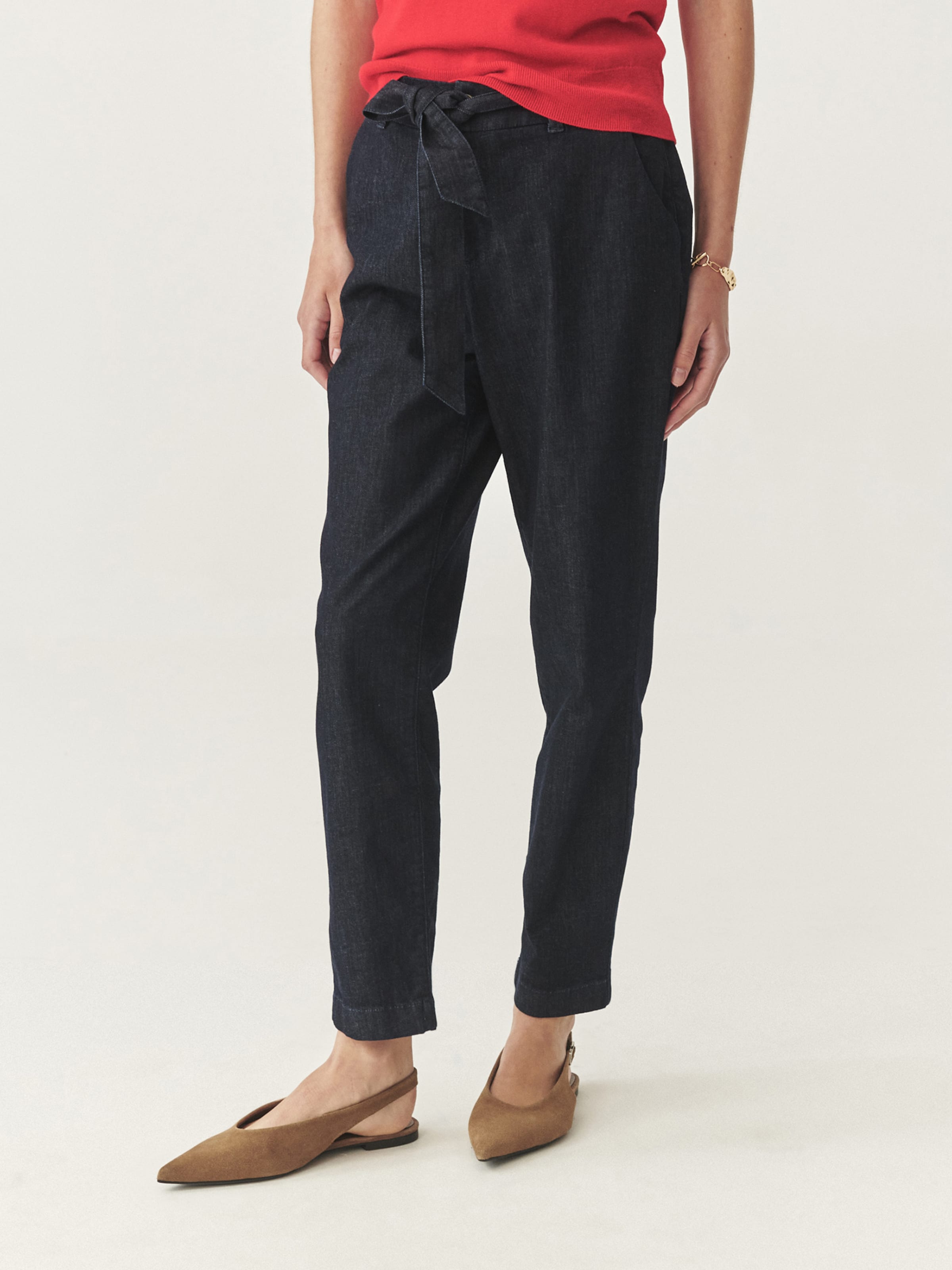 TATUUM Bikses, krāsa - zils džinss, Preces skats