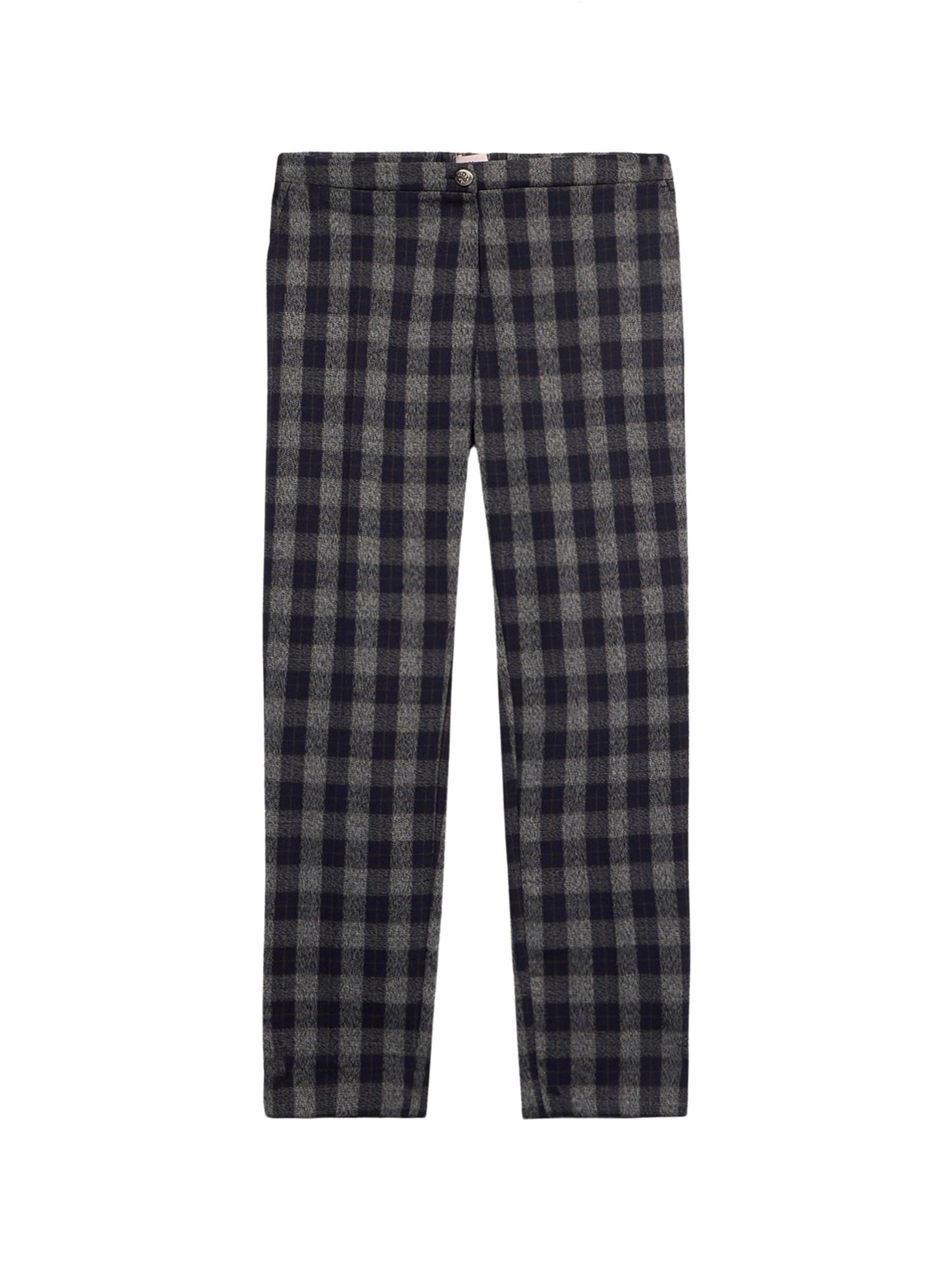 Regular Pantalon oltre en bleu : devant